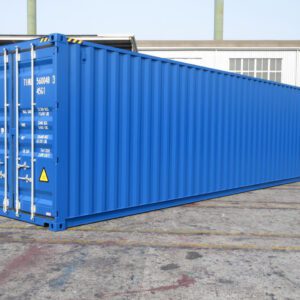 Blue 40ft High Cube New Shipping Container