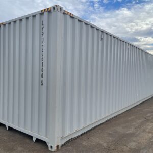 40ft Open Side High Cube Container– 2 x Large Doors